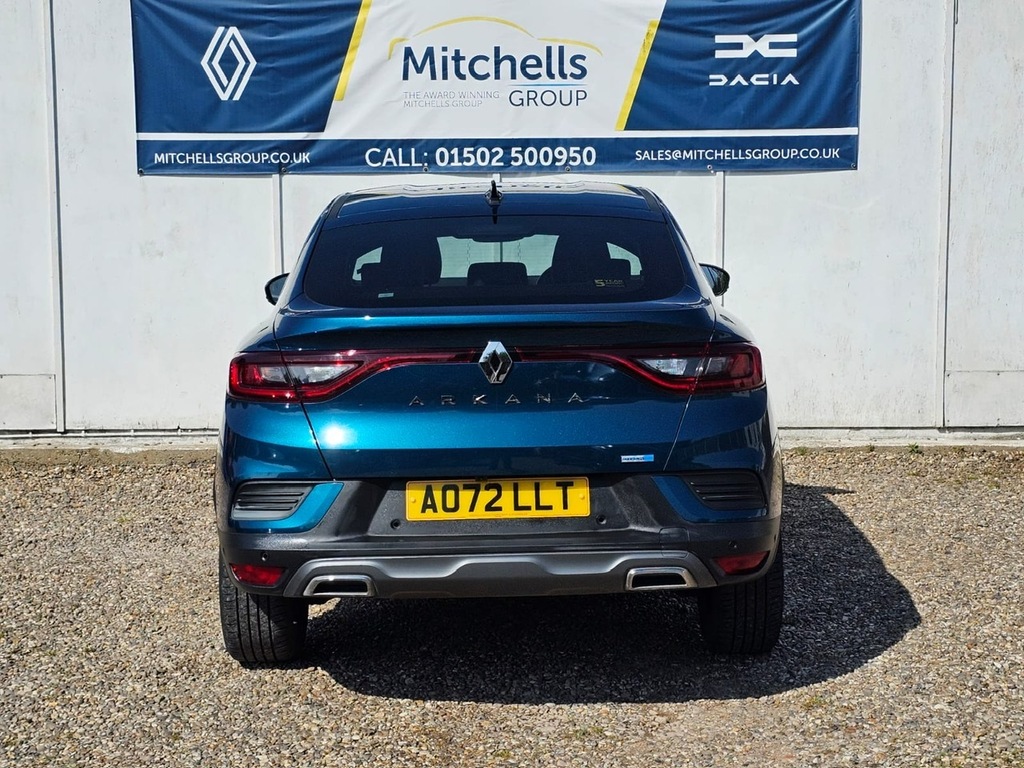 Renault Arkana 1.6 E-tech Hybrid 145 R.s. Line Blue #4