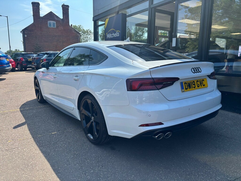 Audi A5 40 Tdi Black Edition S Tronic DW19GVC White #3