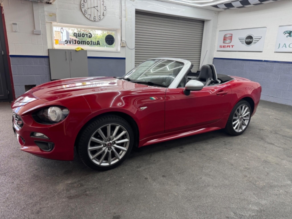 Fiat 124 Spider 1.4 Multiair Lusso Euro 6 Red #4