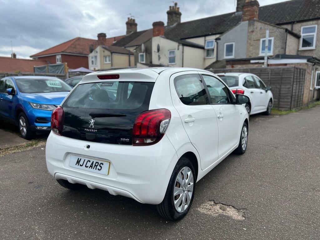 Peugeot 108 1.0 Active Euro 6 AJ66OTN White #5