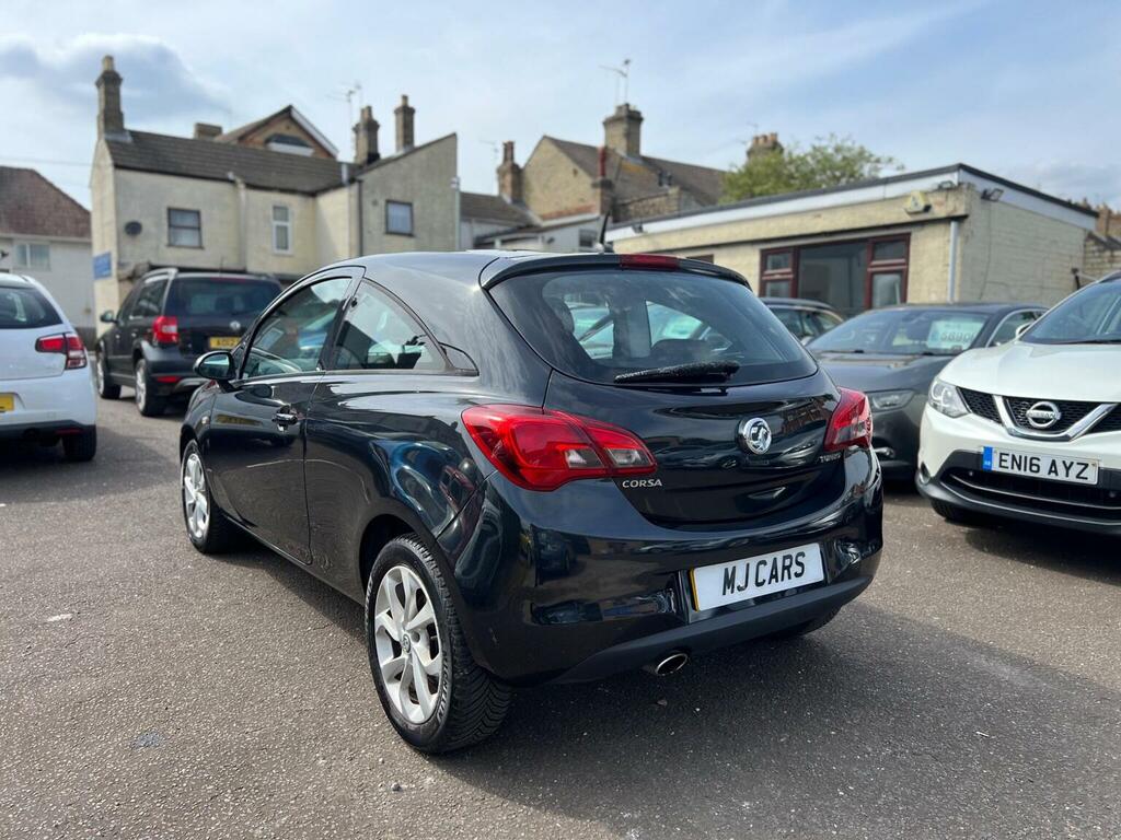 Vauxhall Corsa 1.0I Turbo Ecoflex Excite Euro 6 S S A C AF15VJP Black #6