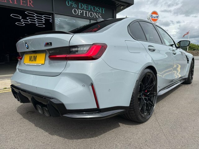 BMW M3 2021 3.0 Biturbo Competition Saloon Ste WF71DWE Grey #6