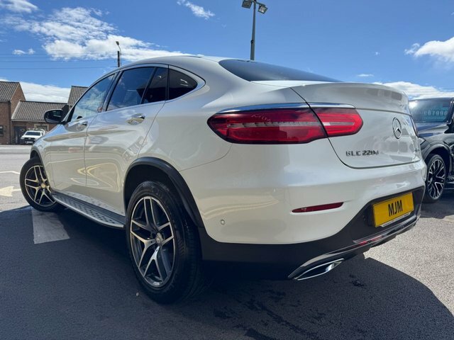 Mercedes-Benz GLC Class 2016 2.1 Glc220d Amg Line Premium Coupe Dies White #2
