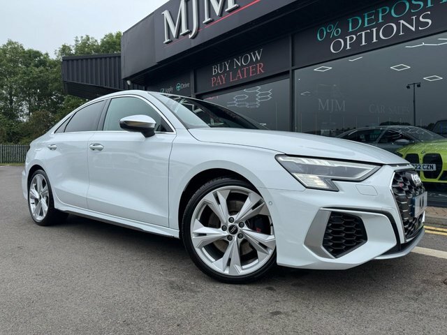 Audi S3 2021 2.0 Tfsi Saloon S Tronic Quattro E White