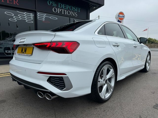 Audi S3 2021 2.0 Tfsi Saloon S Tronic Quattro E White #6