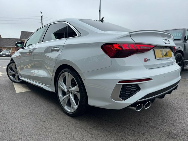 Audi S3 2021 2.0 Tfsi Saloon S Tronic Quattro E White #2