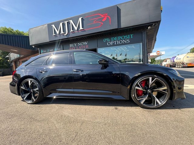 Audi RS6 Avant Estate Black #9