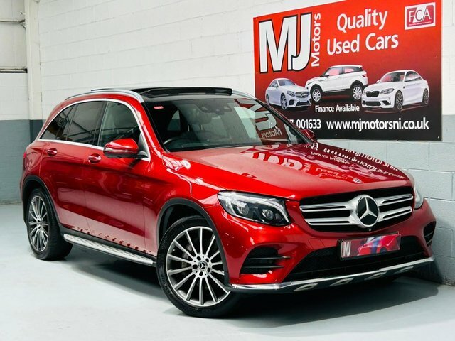 Mercedes-Benz GLC Class Glc350d V6 Amg Line Red