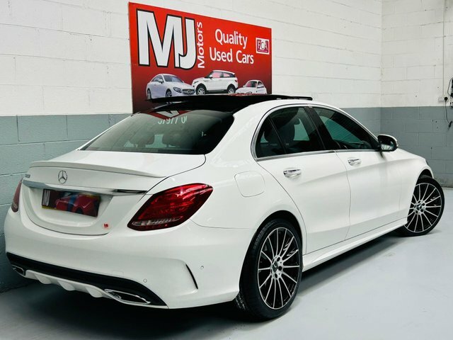 Mercedes-Benz C Class C250 Bluetec Amg Line White #5