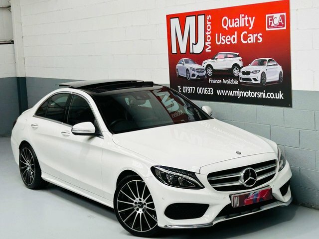 Mercedes-Benz C Class C250 Bluetec Amg Line White #2