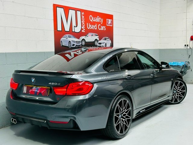 BMW 4 Series Gran Coupe 420D M Sport Grey #5