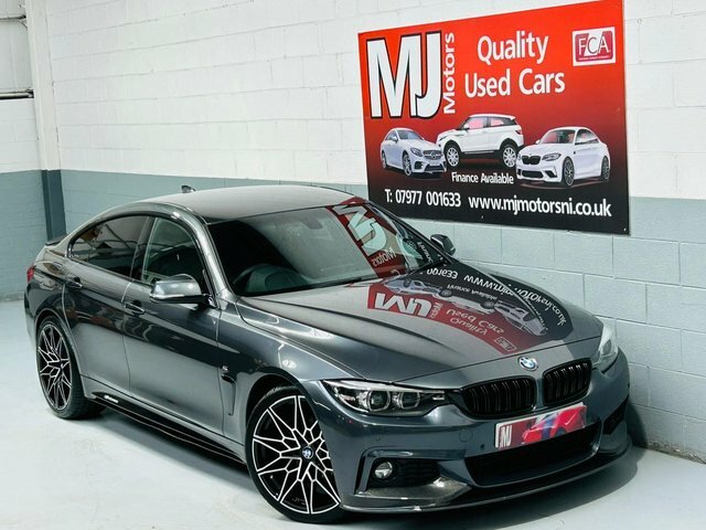BMW 4 Series Gran Coupe 420D M Sport Grey #2