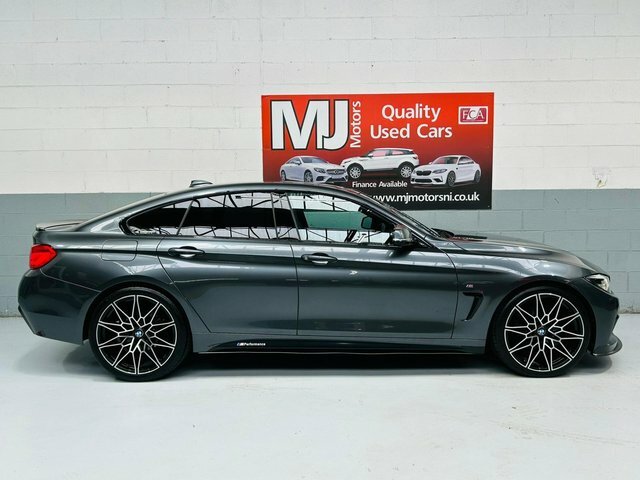 BMW 4 Series Gran Coupe 420D M Sport Grey #4