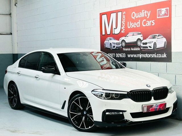 BMW 5 Series 520D M Sport White