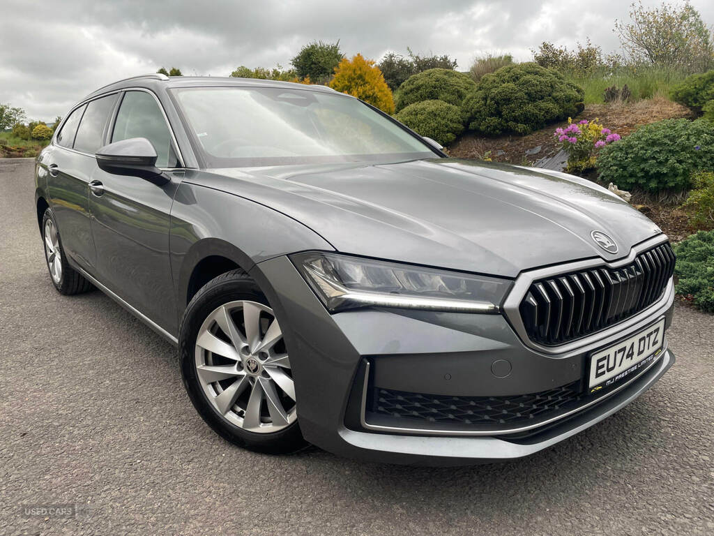 Skoda Superb 2.0 Tdi Se Technology Dsg EU74DTZ Grey #2