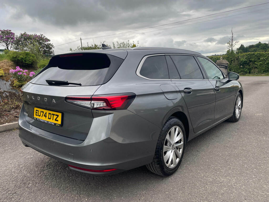 Skoda Superb 2.0 Tdi Se Technology Dsg EU74DTZ Grey #3