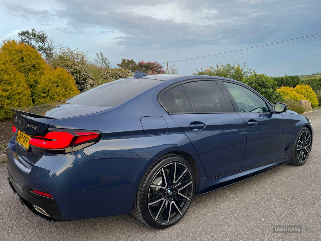 BMW 5 Series 520D Mht M Sport Step Blue #2