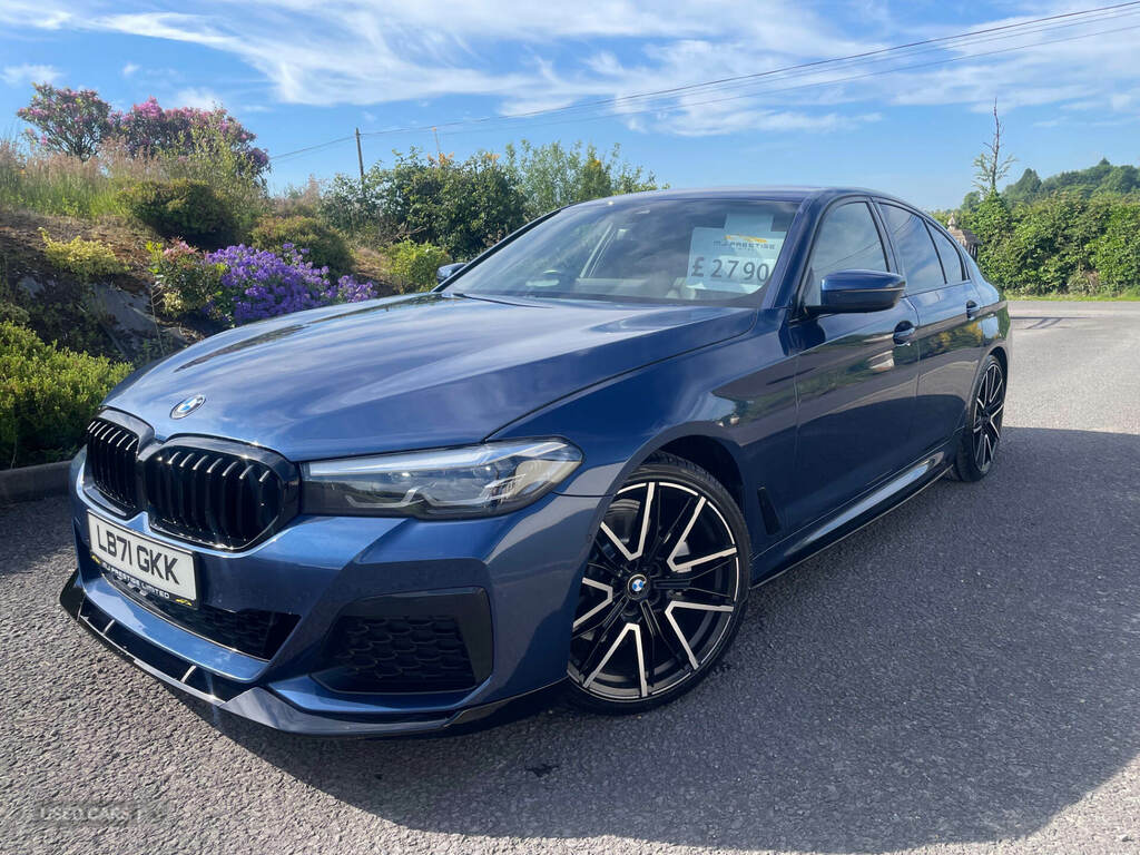 BMW 5 Series 520D Mht M Sport Step Blue #2