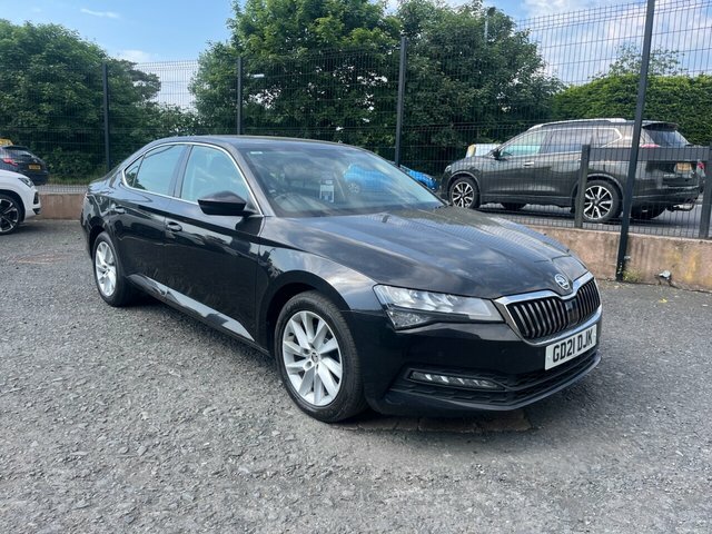 Skoda Superb 2.0 Tdi Se Hatchback Dsg Euro 6 S S GD21DJK Black #2