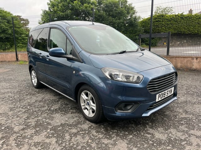 Ford Tourneo Courier 1.5 Tdci Zetec Mpv Euro 6 100 P Blue #2