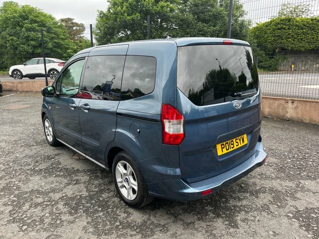 Ford Tourneo Courier 1.5 Tdci Zetec Mpv Euro 6 100 P Blue #6