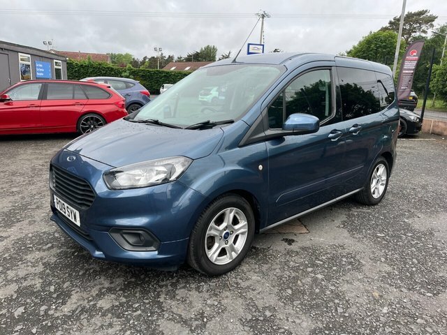 Ford Tourneo Courier 1.5 Tdci Zetec Mpv Euro 6 100 P Blue #4