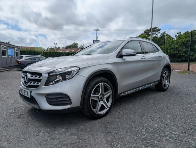 Mercedes-Benz GLA Class 2.1 Gla220d Amg Line Suv 7G-dct 4Matic KK17EYX Silver #4