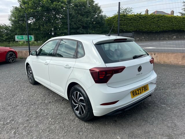 Volkswagen Polo 1.0 Evo Life Hatchback Euro 6 S RA23FBU White #6
