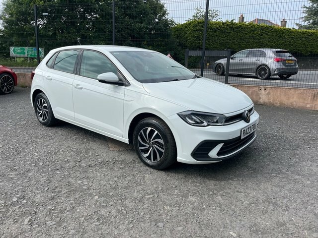 Volkswagen Polo 1.0 Evo Life Hatchback Euro 6 S RA23FBU White #2