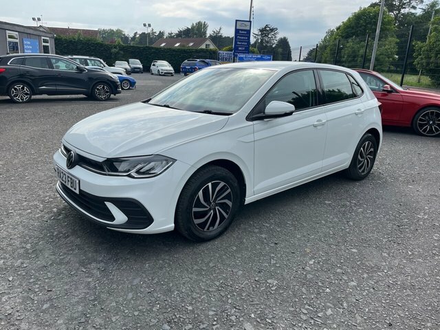 Volkswagen Polo 1.0 Evo Life Hatchback Euro 6 S RA23FBU White #4