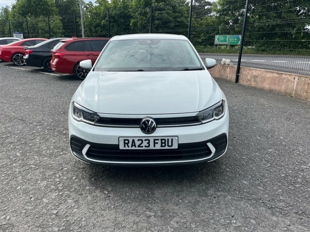 Volkswagen Polo 1.0 Evo Life Hatchback Euro 6 S RA23FBU White #3