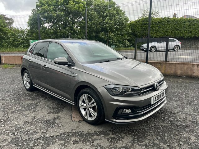 Volkswagen Polo 1.0 Tsi Gpf R-line Hatchback Eur SA20WKX Grey #2
