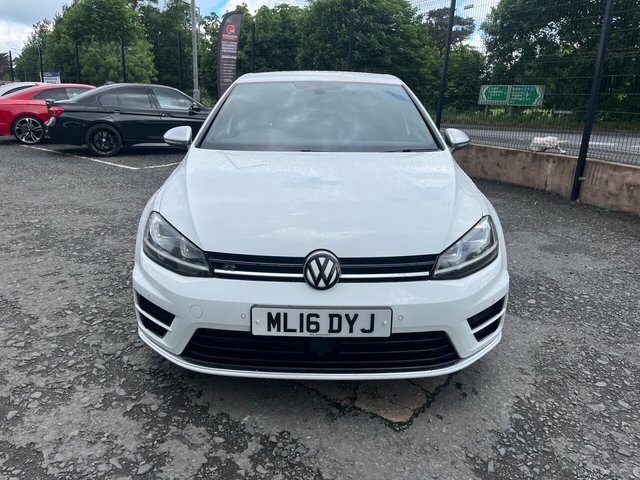 Volkswagen Golf 2.0 Tsi Bluemotion Tech R Hatchback Dsg ML16DYJ White #3