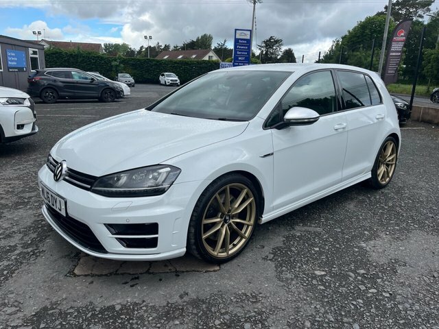 Volkswagen Golf 2.0 Tsi Bluemotion Tech R Hatchback Dsg ML16DYJ White #4