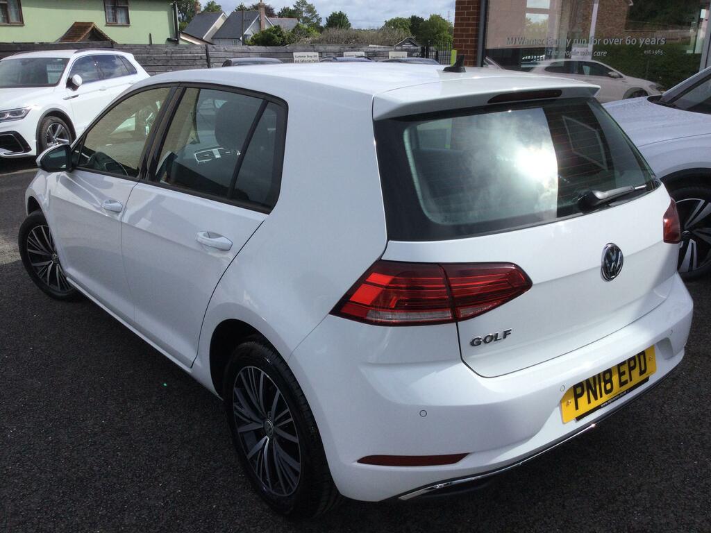 Volkswagen Golf 1.0 Tsi Se Nav Hatchback Euro 6 White #2