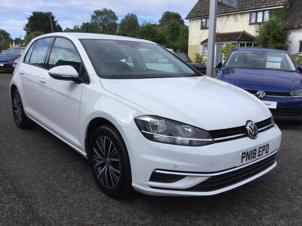 Volkswagen Golf 1.0 Tsi Se Nav Hatchback Euro 6 White #3