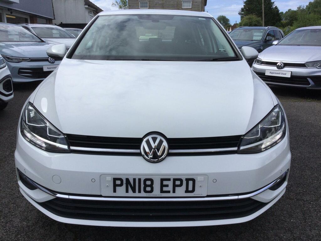 Volkswagen Golf 1.0 Tsi Se Nav Hatchback Euro 6 White #4