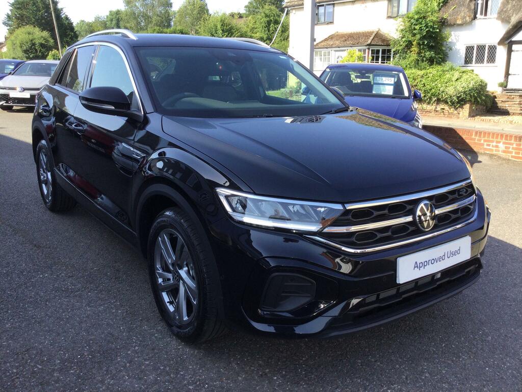 Volkswagen T-Roc 1.5 Tsi R-line Suv Euro 6 Ss Black #4