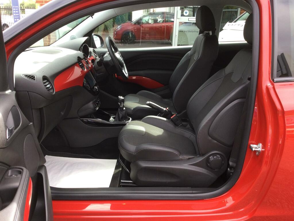 Vauxhall Adam 1.2I Ecoflex Energised Hatchback PJ66ZJO Red #6