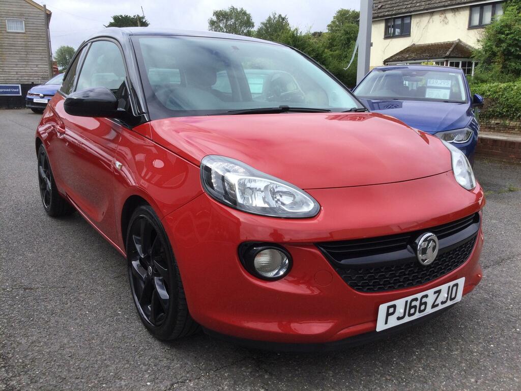 Vauxhall Adam 1.2I Ecoflex Energised Hatchback PJ66ZJO Red #5