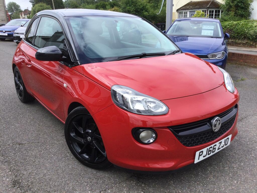 Vauxhall Adam 1.2I Ecoflex Energised Hatchback Red