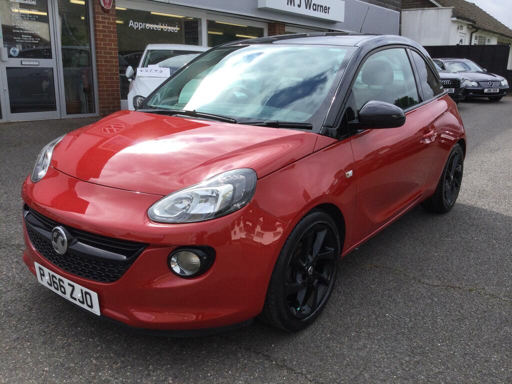 Vauxhall Adam 1.2I Ecoflex Energised Hatchback PJ66ZJO Red #3