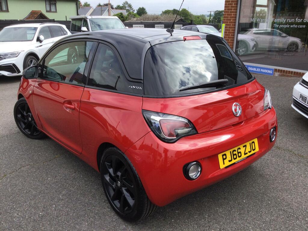 Vauxhall Adam 1.2I Ecoflex Energised Hatchback PJ66ZJO Red #2