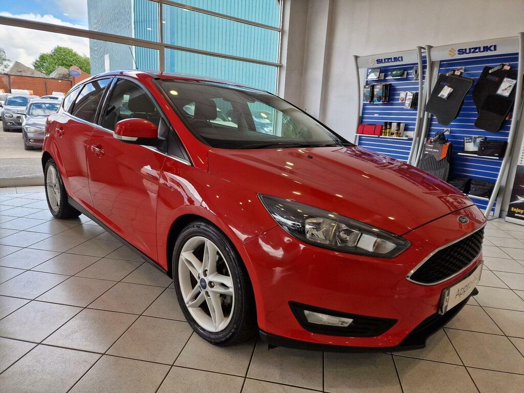 Ford Focus Hatchback 1.5 Tdci Zetec Euro 6 Ss 201565 NV65SYZ Red