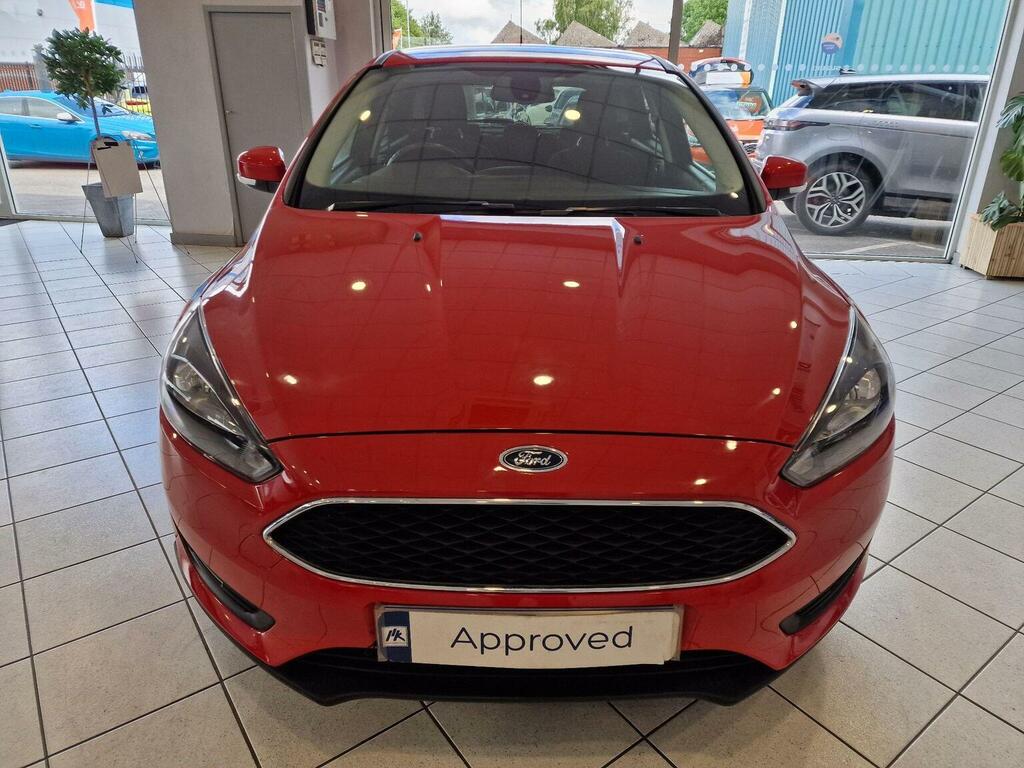 Ford Focus Hatchback 1.5 Tdci Zetec Euro 6 Ss 201565 NV65SYZ Red #6