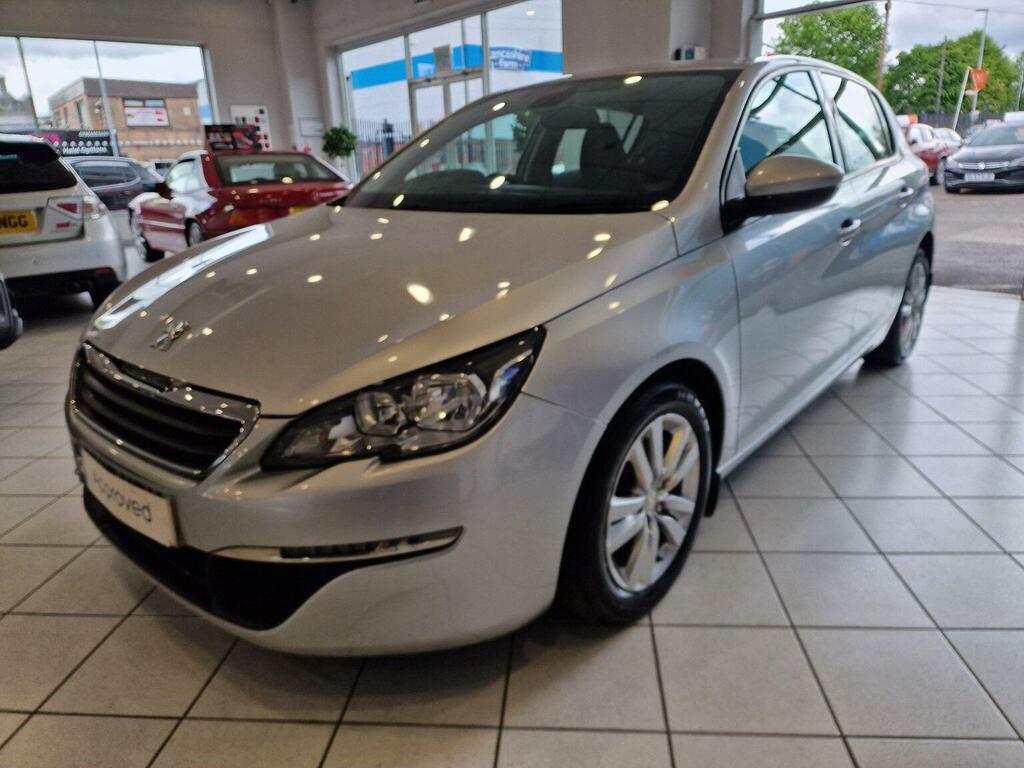 Peugeot 308 Hatchback 1.6 Bluehdi Active Euro 6 Ss 201 YY17MRU Silver #3