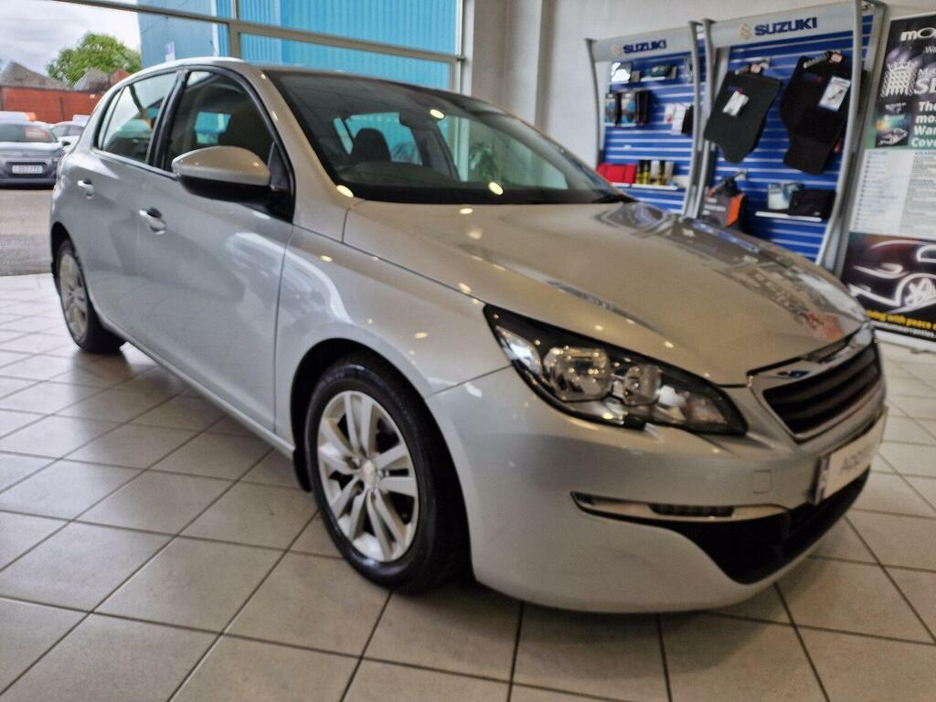 Peugeot 308 Hatchback 1.6 Bluehdi Active Euro 6 Ss 201 Silver