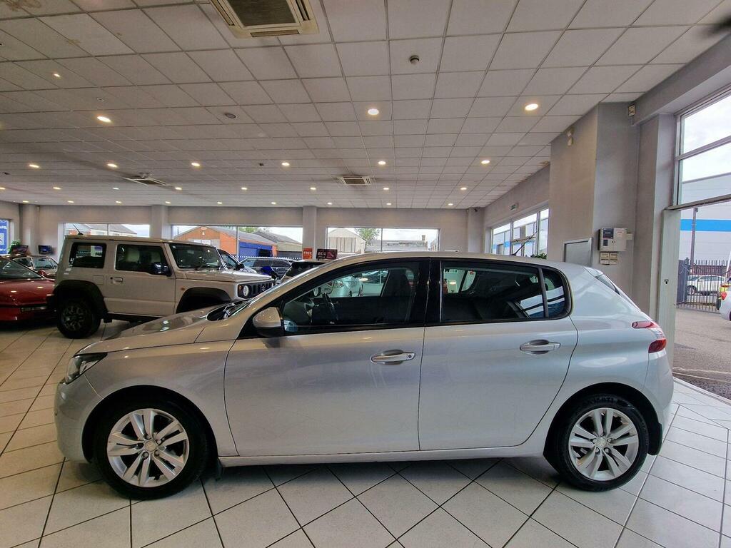Peugeot 308 Hatchback 1.6 Bluehdi Active Euro 6 Ss 201 YY17MRU Silver #6