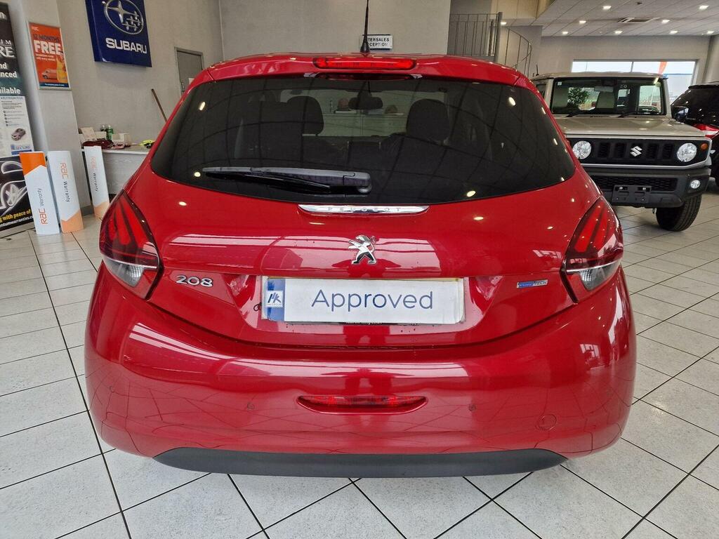 Peugeot 208 Hatchback 1.2 Puretech Allure Eat Euro 6 Ss PJ66RJO Red #6
