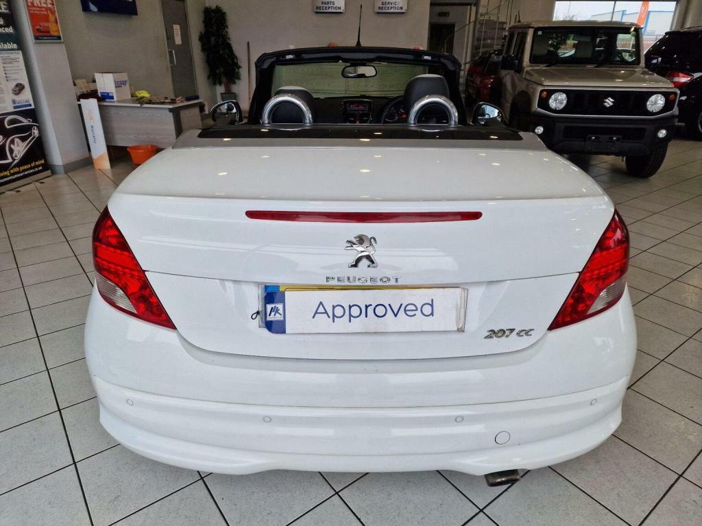 Peugeot 207 CC Convertible White #30